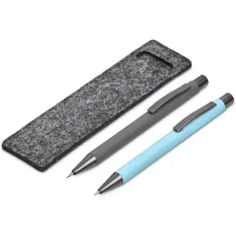 Altitude Lindsey Ball Pen & Pencil Set - Light Turquoise Set Unbranded